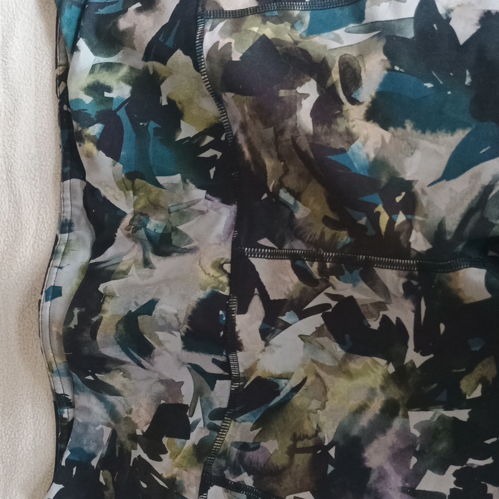 RBX Camouflage Leggings in Green and Black